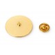 Круглый Сублимационный Значек, d25 mm, Gold Круглый Сублимационный Значек, d25 mm, Gold