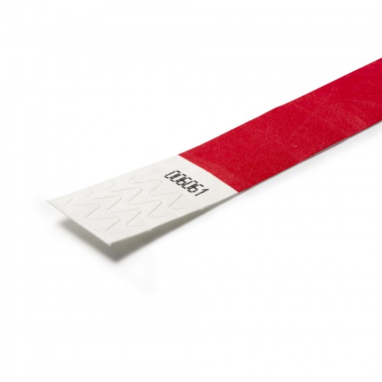 Bratara Din Fibre Sintetice, 1.9 cm, Rosu