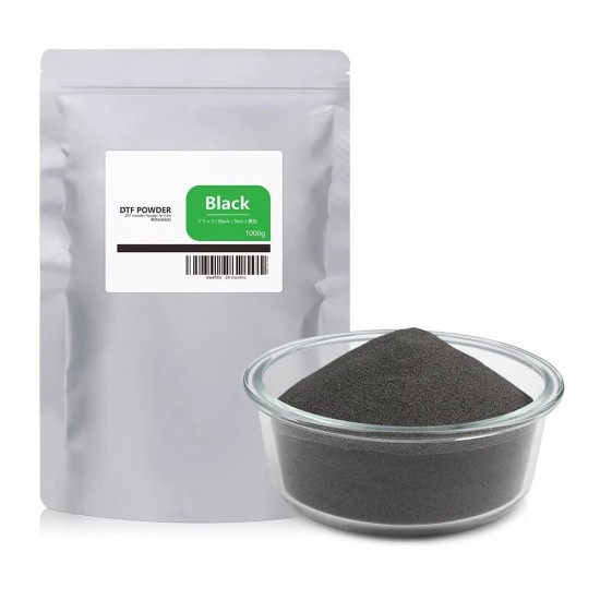 DTF Hot Melt Adhesive Powder, Black, 1 KG