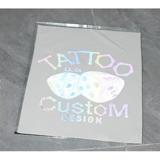 DTF Film Roll, Colorful Reflective Peel (30cmx100m)