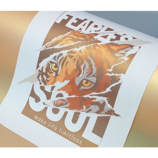 DTF Pelicula Rola, Gold Peel (30cmx100m)