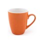 10oz Cana Oranj-Alb din Ceramica "Riga" (300 ml)