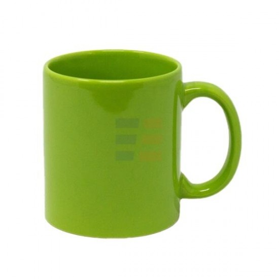 11oz Светло-зеленая Керамическая Кружка "Dublin" (320 мл)