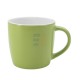 11oz Light-Green-White Ceramic Coffee Mug "Madrid" (320 ml)