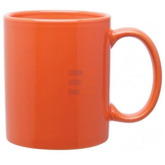 11oz Оранжевая Керамическая Кружка "Dublin" (320 мл)