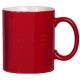 11oz Red-White Ceramic Coffee Mug "Dublin" (320 ml)