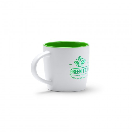 12oz Cana Alb-Albastru din Ceramica "Radek" (370 ml)