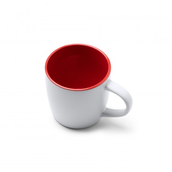 12oz Cana Alb-Albastru din Ceramica "Radek" (370 ml)