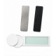 Бейдж c Окошком на Магните для Сублимации, White, (71x17 mm) Бейдж c Окошком на Магните для Сублимации, White, (71x17 mm)