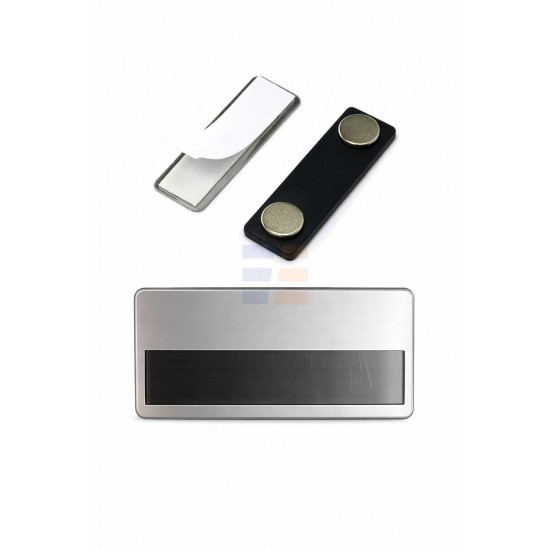 Ecuson cu Fereastra Magnetic, Silver Ecuson cu Fereastra Magnetic, Silver