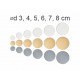 Диск для Сублимации, White, 4 см