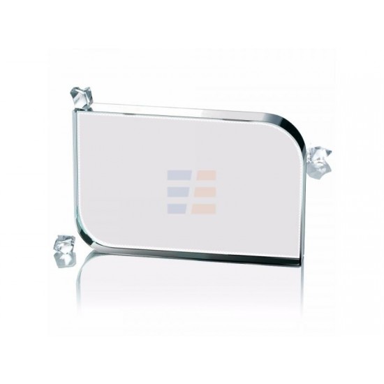 Cristal Foto de Sublimare cu Colturi Rotunjite, 10x15 cm