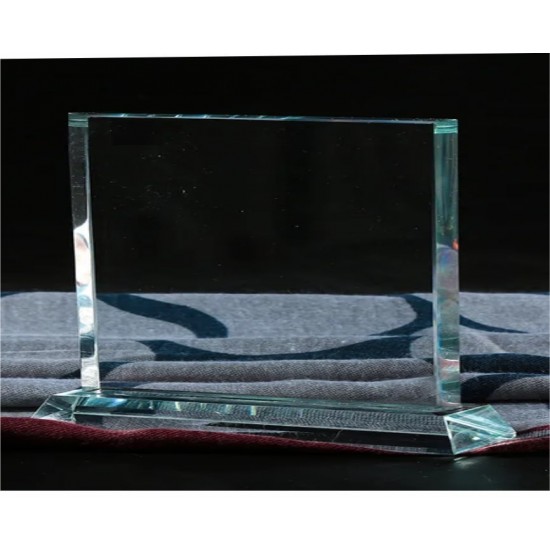 Cristal Foto Transparent, Dreptunghi Orizontal, 16x11 cm (imprimare UV)