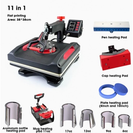 Multifunctional Heat Press (11 in 1)