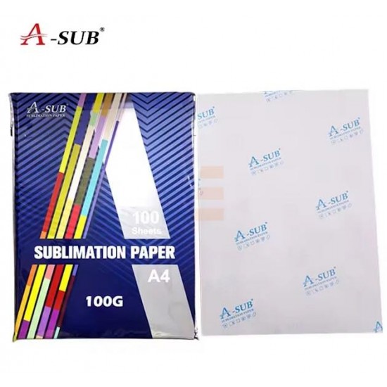 Hirtie de Sublimare A-SUB GL-100, 100 foi, A4