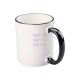 11oz Sublimation Black Rim And Handle Ceramic Coffee Mug (320 ml) 11oz Sublimation Black Rim And Handle Ceramic Coffee Mug (320 ml)