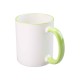 11oz Sublimation Light Green Rim And Handle Ceramic Coffee Mug (320 ml) 11oz Sublimation Light Green Rim And Handle Ceramic Coffee Mug (320 ml)