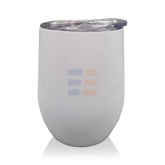 12oz Cana Alba de Vin de Sublimare din Otel Inoxidabil (350 ml)