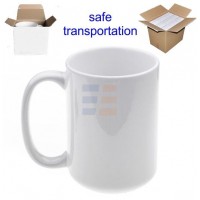 15oz White Sublimation Ceramic Coffee Mug with Individual Gift Box (440 ml) 15oz White Sublimation Ceramic Coffee Mug with Individual Gift Box (440 ml)