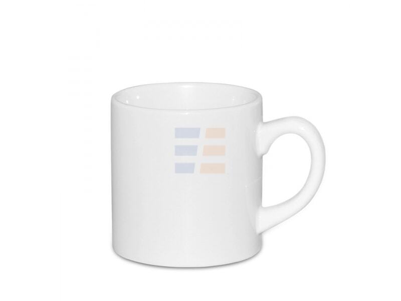 6oz White Sublimation Ceramic Coffee Mug (180 ml) - SB-MG6WH