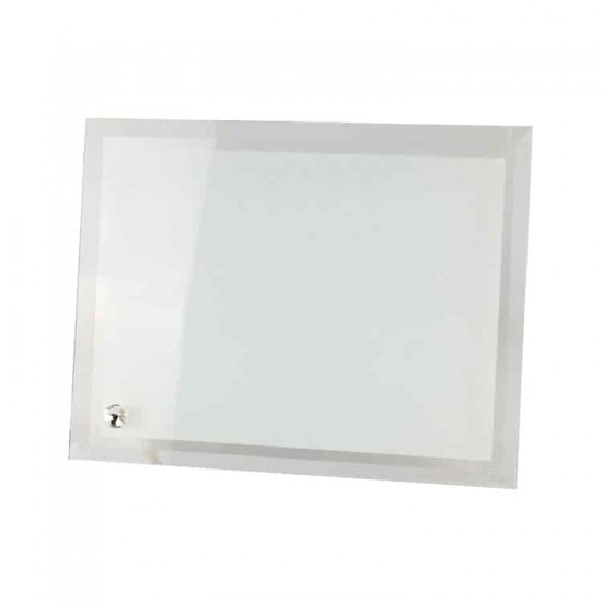 Rama Foto de Sublimare din Sticla, Marginea Taiata, 18x23 cm Rama Foto de Sublimare din Sticla, Marginea Taiata, 18x23 cm