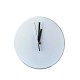 Sublimation Round Clock Glass Frame, 18 cm Sublimation Round Clock Glass Frame, 18 cm