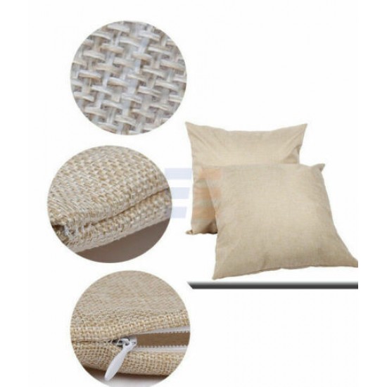 Fata de Perna de Sublimare, din In, 40x40 cm