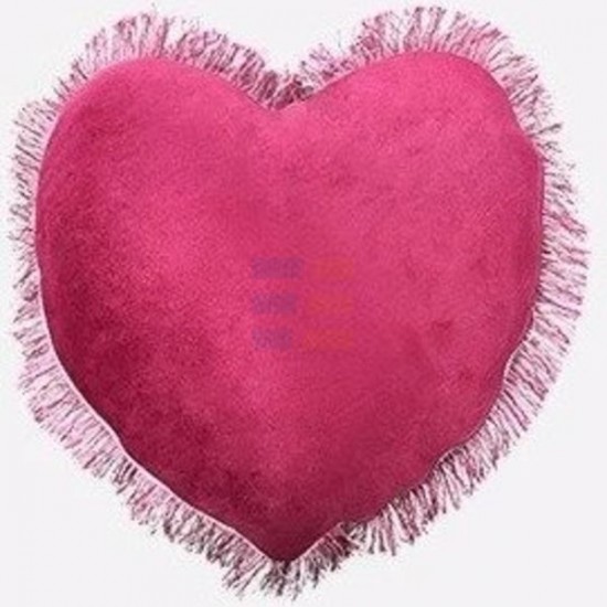 Fata de Perna de Sublimare, Rosu-Inchis, Inima, 44x30 cm