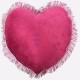 Fata de Perna de Sublimare, Rosu-Inchis, Inima, 44x30 cm