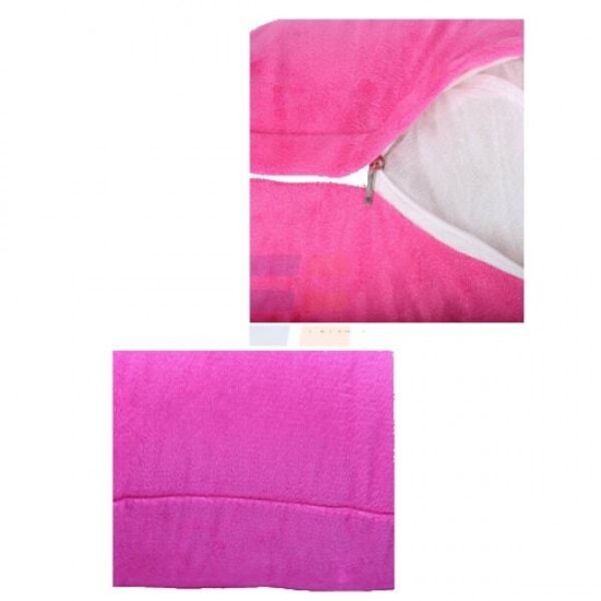 Сублимационная Наволочка, Розовая, Сердце, 40x40 см