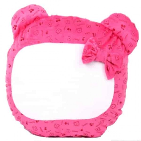 Fata de Perna de Sublimare, Roz, Ursulet, 40x37 cm