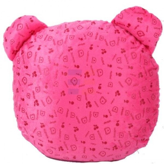 Fata de Perna de Sublimare, Roz, Ursulet, 40x37 cm