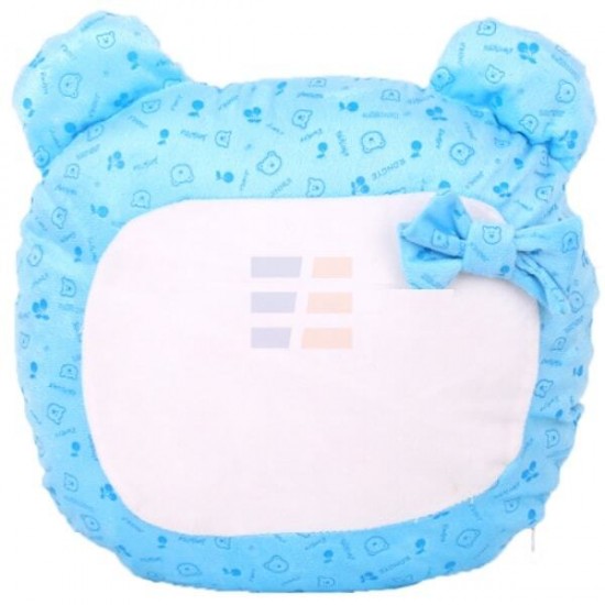 Сублимационная Наволочка, Голубая, Медвежонок, 40x37 см