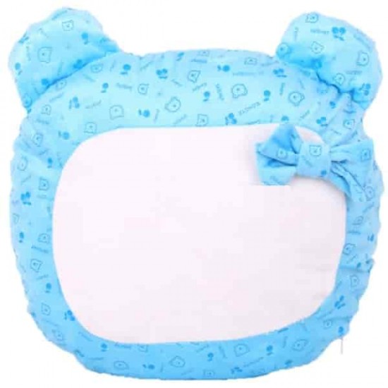 Сублимационная Наволочка, Голубая, Медвежонок, 40x37 см