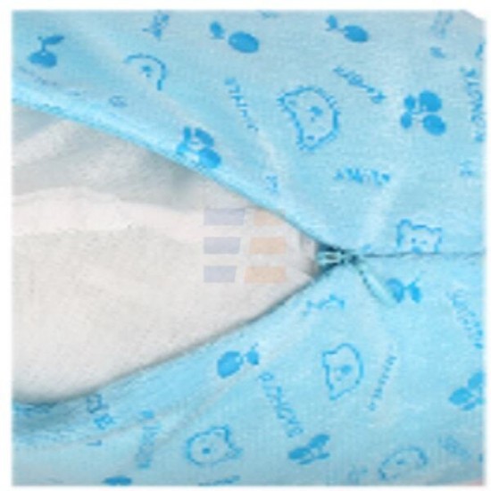 Сублимационная Наволочка, Голубая, Медвежонок, 40x37 см