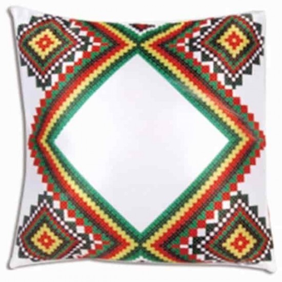 Fata de Perna de Sublimare, Ornament National, 40x40 cm