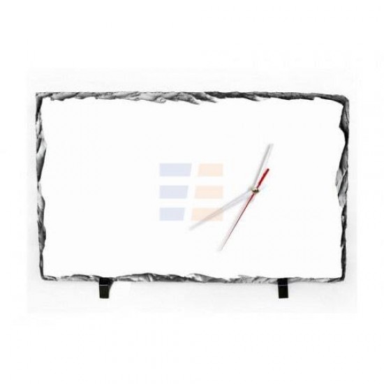 Piatra Naturala de Sublimare, Ceas, 25x40 cm