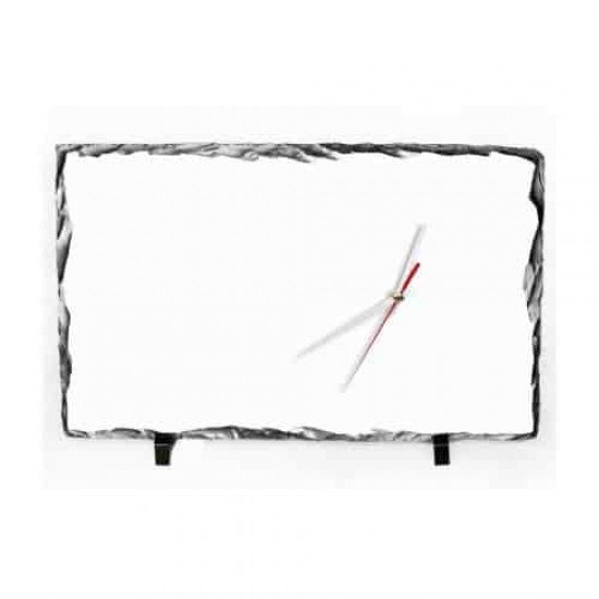 Piatra Naturala de Sublimare, Ceas, 25x40 cm