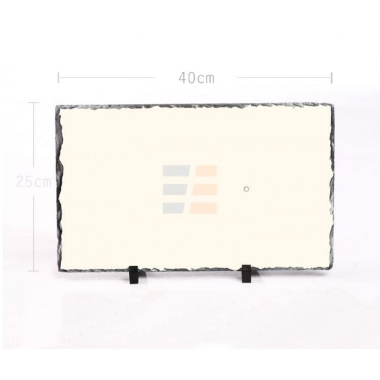 Piatra Naturala de Sublimare, Ceas, 25x40 cm