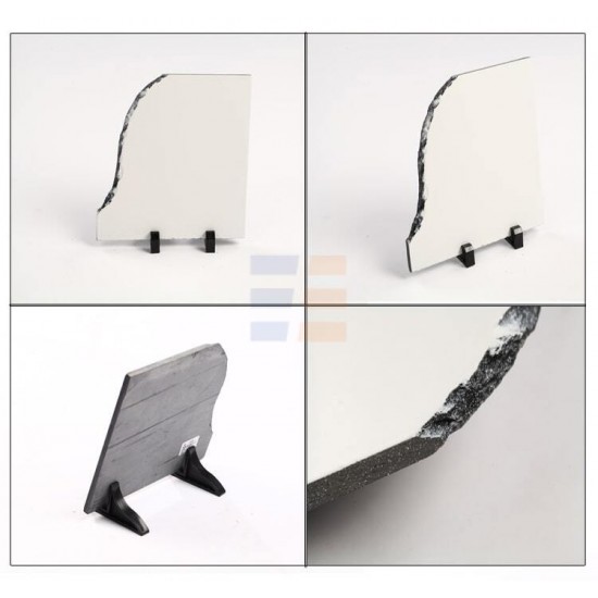 Piatra Naturala de Sublimare, Ondulat Stinga, 20x20 cm