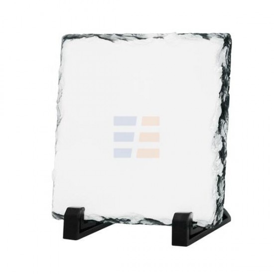 Sublimation Big Square Photo Slate Rock Stone, 30x30 cm