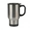 14oz Sublimation Silver Stainless Steel Car Travel Mug (415 ml)