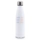 500 ml Sticla Termos Alb din Otel Inoxidabil de Sublimare