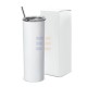 590 ml Sublimation White Stainless Steel Tumbler with Lid and Straw 590 ml Sublimation White Stainless Steel Tumbler with Lid and Straw