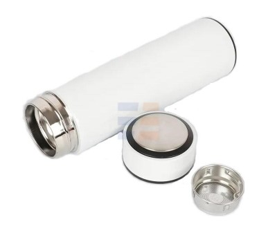 450 ml Termos Alb din Otel Inoxidabil de Sublimare