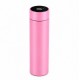 500 ml Termos din Otel Inoxidabil cu Termometru, Pink 500 ml Termos din Otel Inoxidabil cu Termometru, Pink