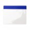 PVC Badge Holder, Horizontal, Blue