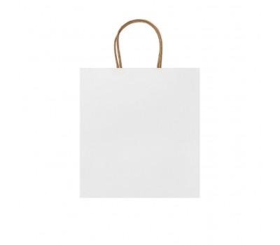 Paper Bag Haya, White (22x23x9 cm)