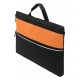 Document Bag, File, Orange/Black Document Bag, File, Orange/Black