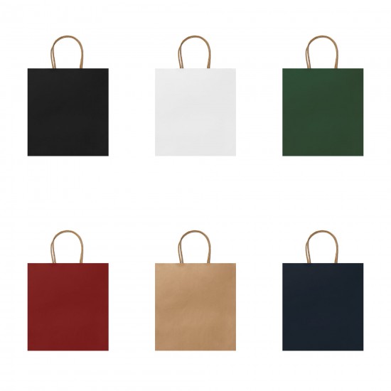 Punga de hartie Haya, Beige (22x23x9 cm)